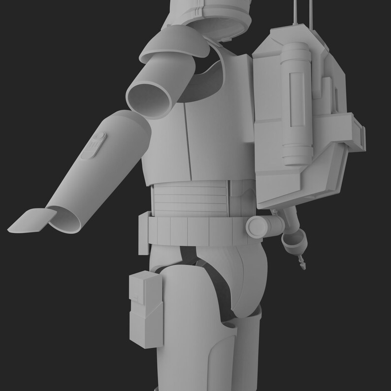 Star Wars Bad Batch inspired Echo Full Armor Set | Etsy
