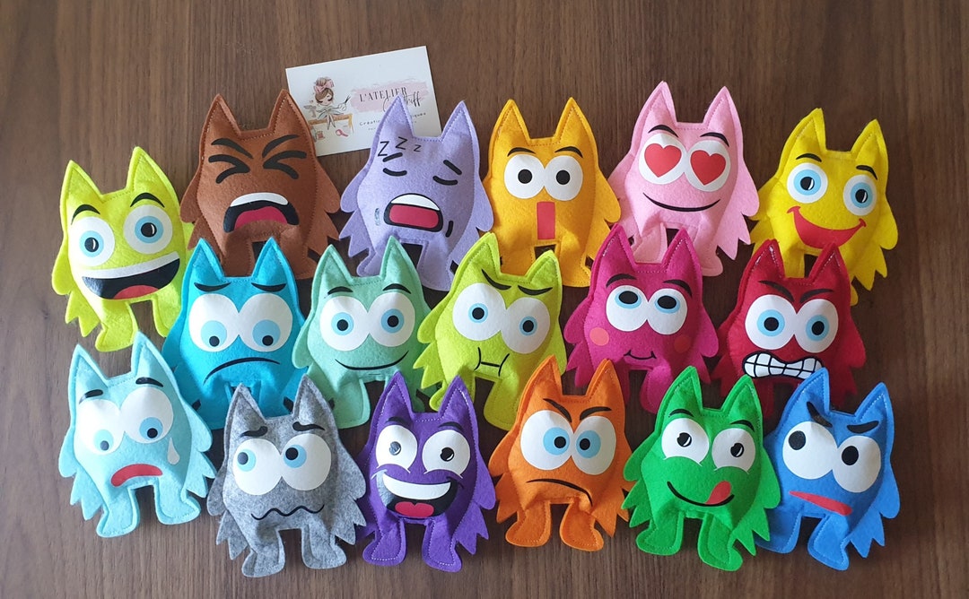 Dlishka Peluche Monstre Des Émotions, Ressources Émotionnelles Pour Dlishka Peluche Monstre Des Émotions, Ressources Émotionnelles Pour