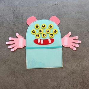 Monsters tellen, van 1 tot 10, MHM-methode, monsters tellen MS/GS