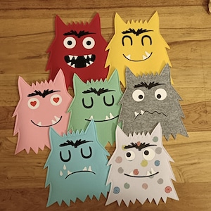 Adult Size Emotion Puppets - Emotion Monsters
