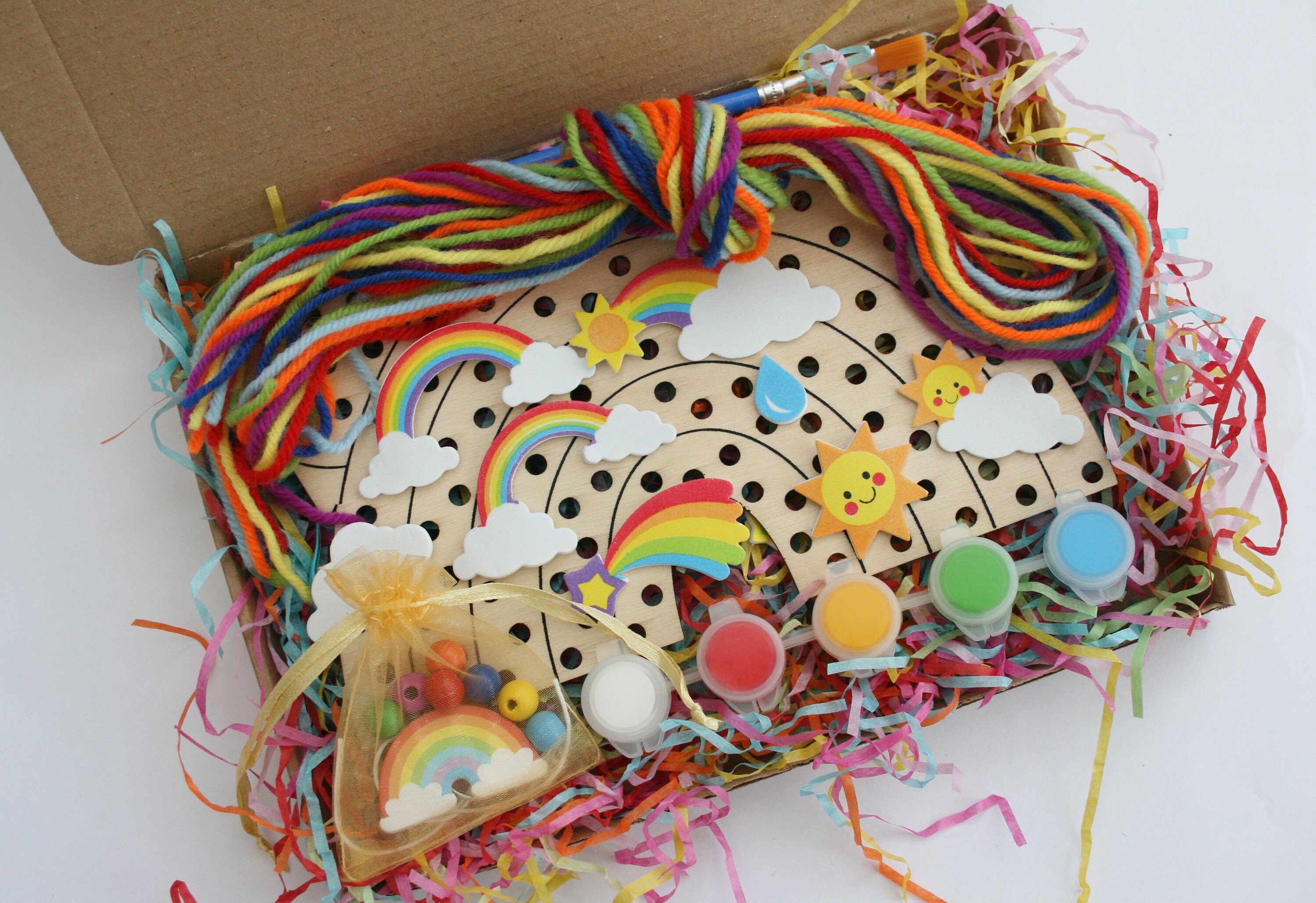 Rainbow Bundle Children's Craft Box Letterbox Gift Etsy