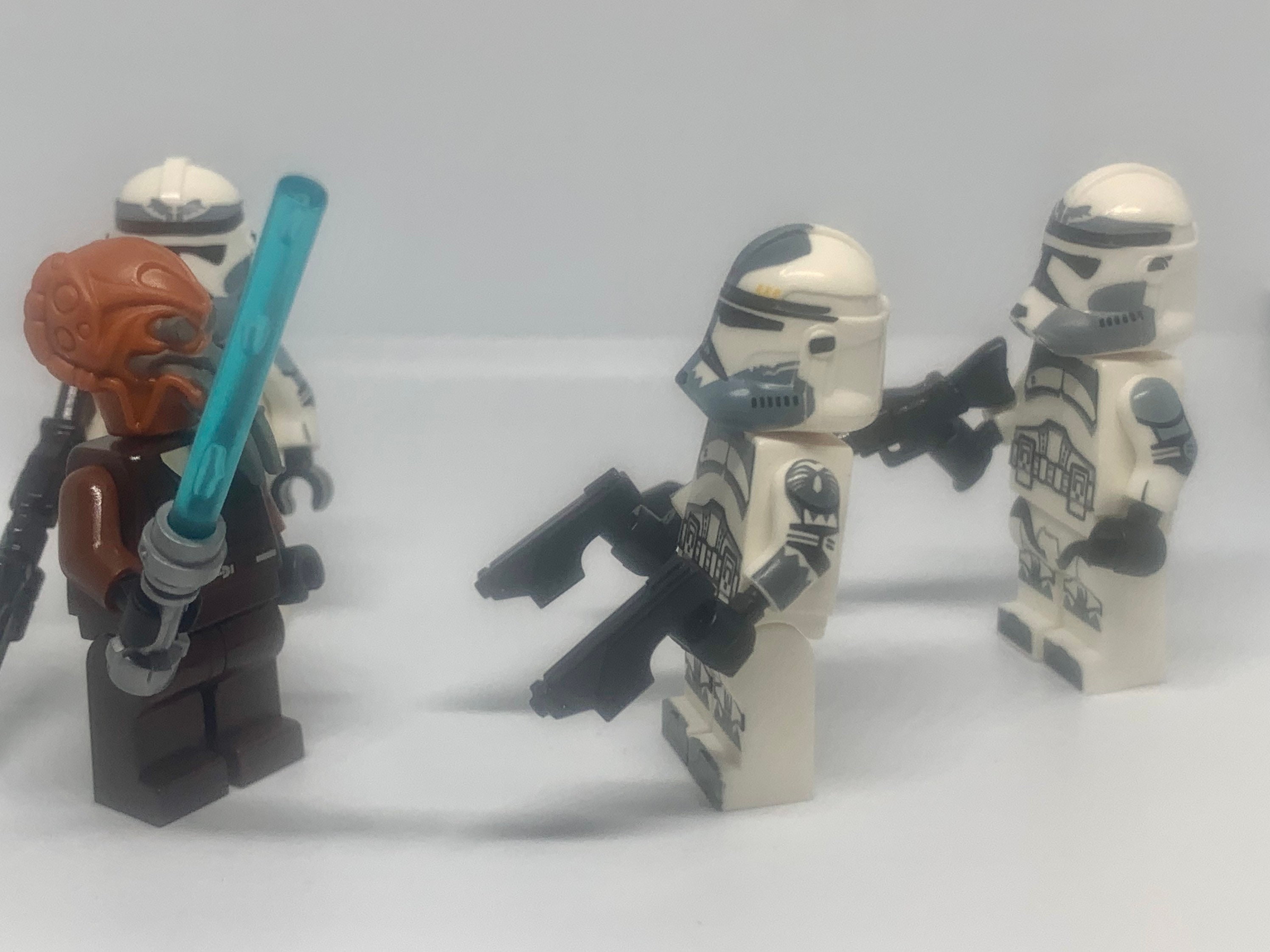 Plo Koon Clone Commander Wolffe 2 Wolfpack Clone Trooper Star | Etsy