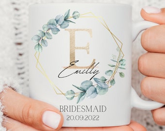 Bridal Party Mugs, Bridesmaid Mug, Maid of Honour Gift, Bridesmaid Gift, Mother of the Groom Gift, Mother of the Bride Gift, Bride to be mug