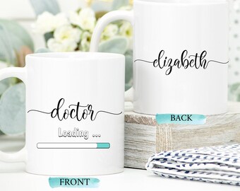 Personalized Future Doctor Mug, Medical Student Graduation Gift