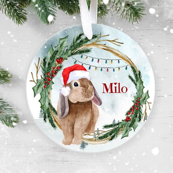Bunny Ornament Etsy