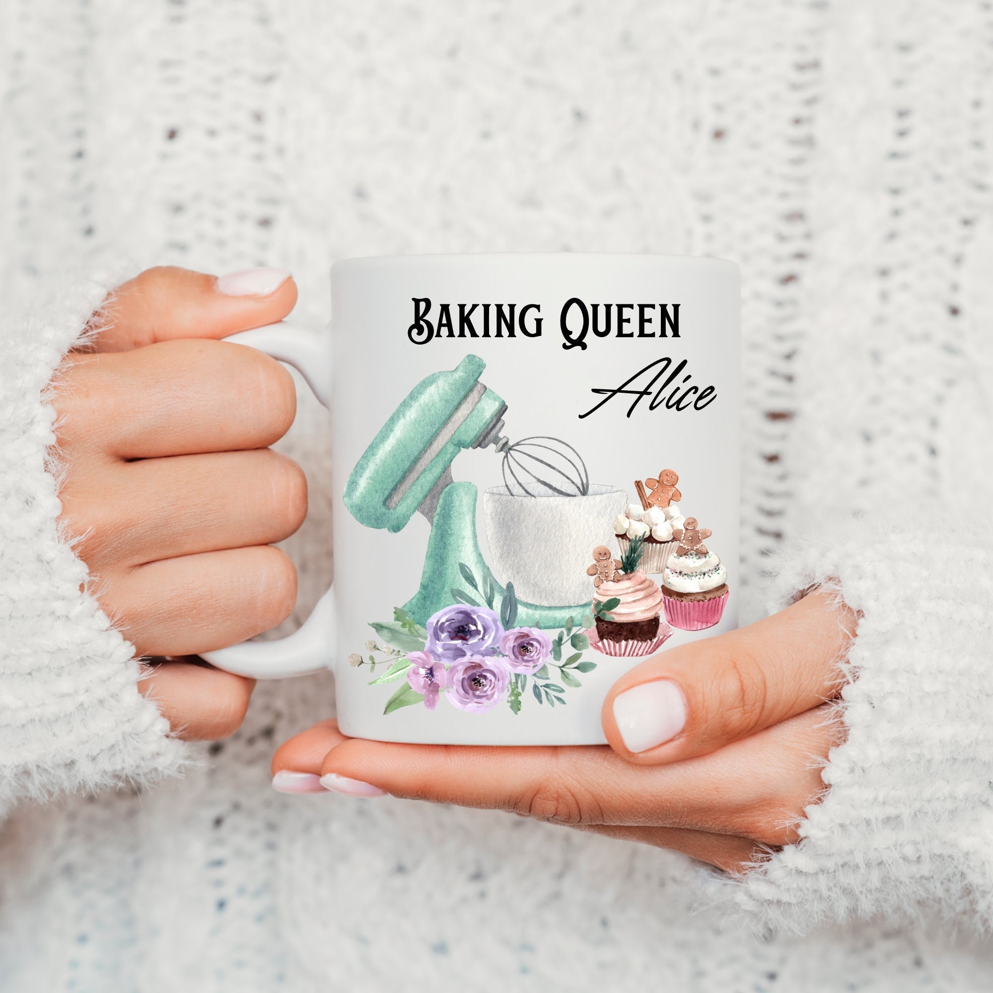 Baking Queen Baking Baker Mug Baking Gift Present Chef Mug   Etsy