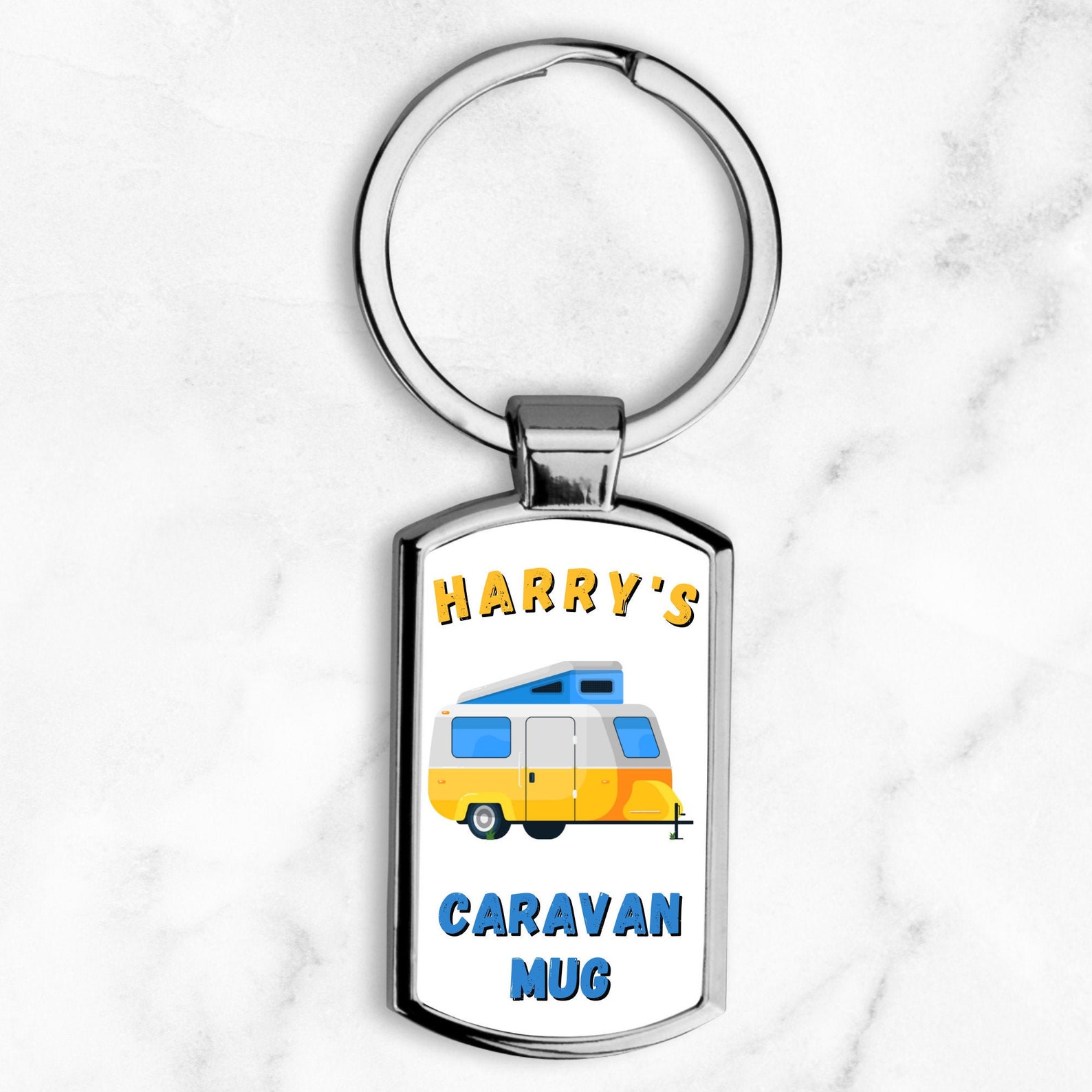 Personalised Caravan Keyring Motorhome Keyring Campers Gift Etsy