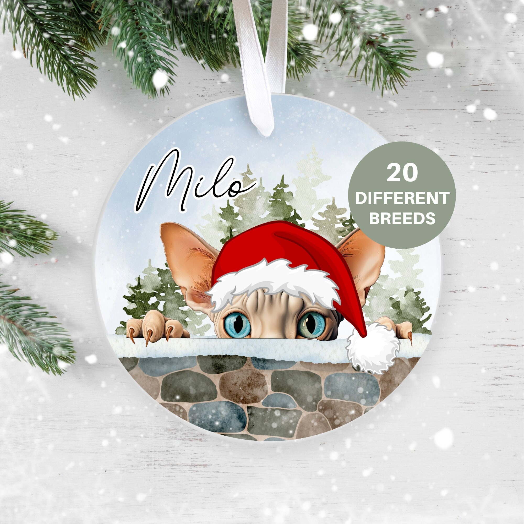 Sphynx Cat Christmas Sweater Clearance
