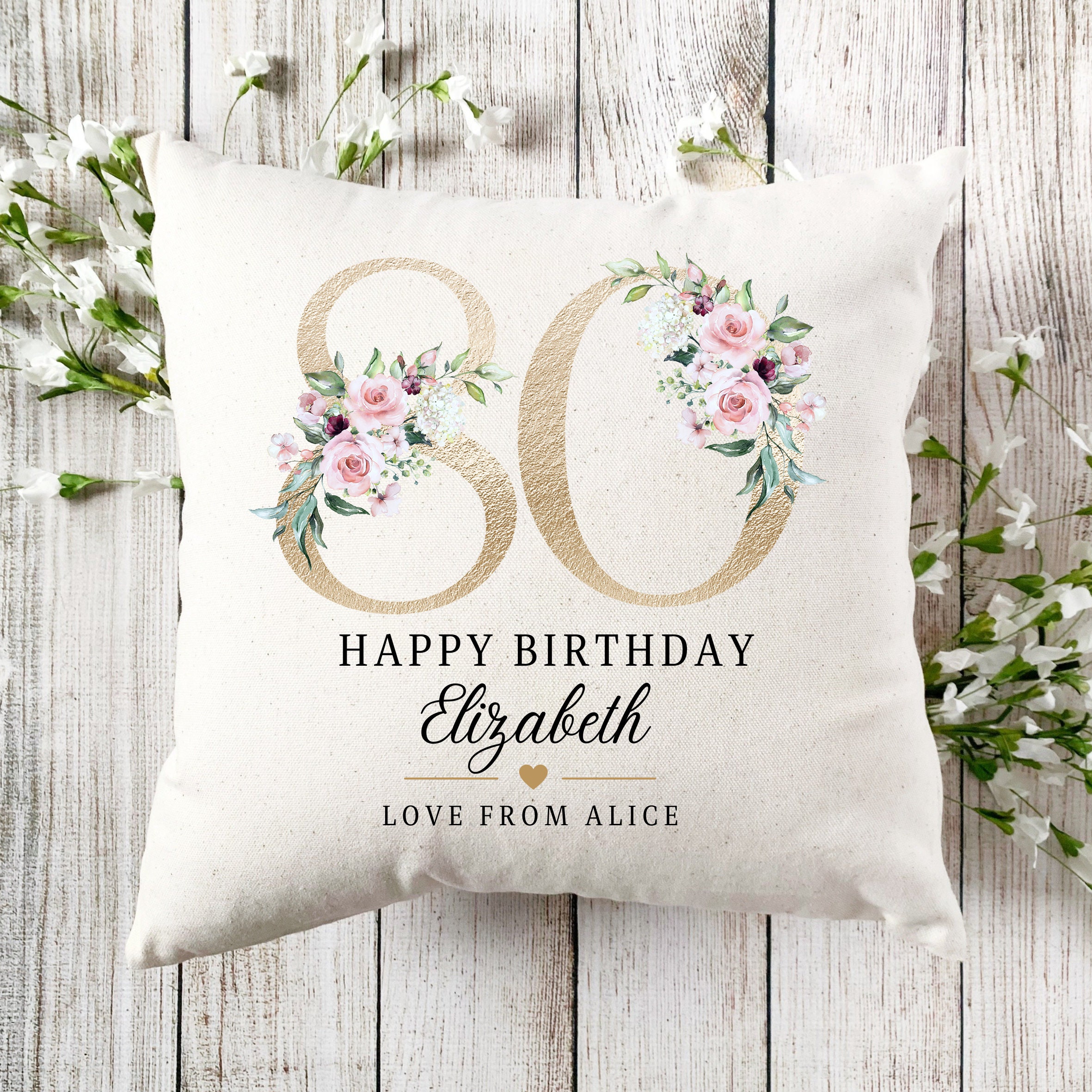 Personalised 95th Birthday Linen Cushion Name Cushion Age Birthday Gift Keepsake Special Age Birthday 95th Pillow Mum Nanny Grandma UK Etsy