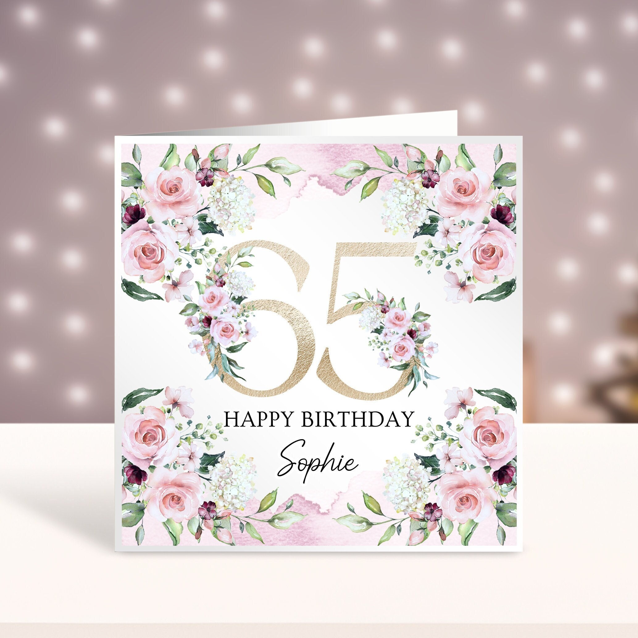 Borgoña 65th Ideas De Fiesta De Cumpleaños Para Invitation