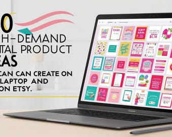 Die 150 besten digitalen Produkt-Ideen | Kleinunternehmen | Geld online verdienen | Verkauf auf Etsy | Etsy Verkäuferleitfaden | Digital Produkte Bestseller