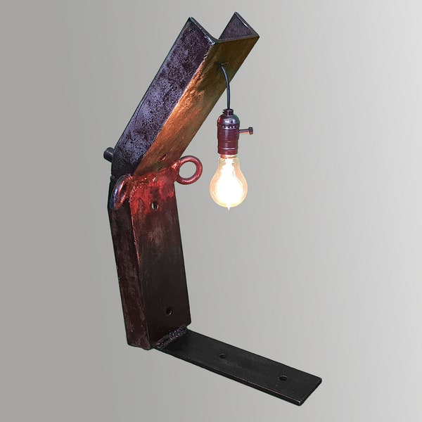 Lampe "Staal" - Unikat, Upcycling