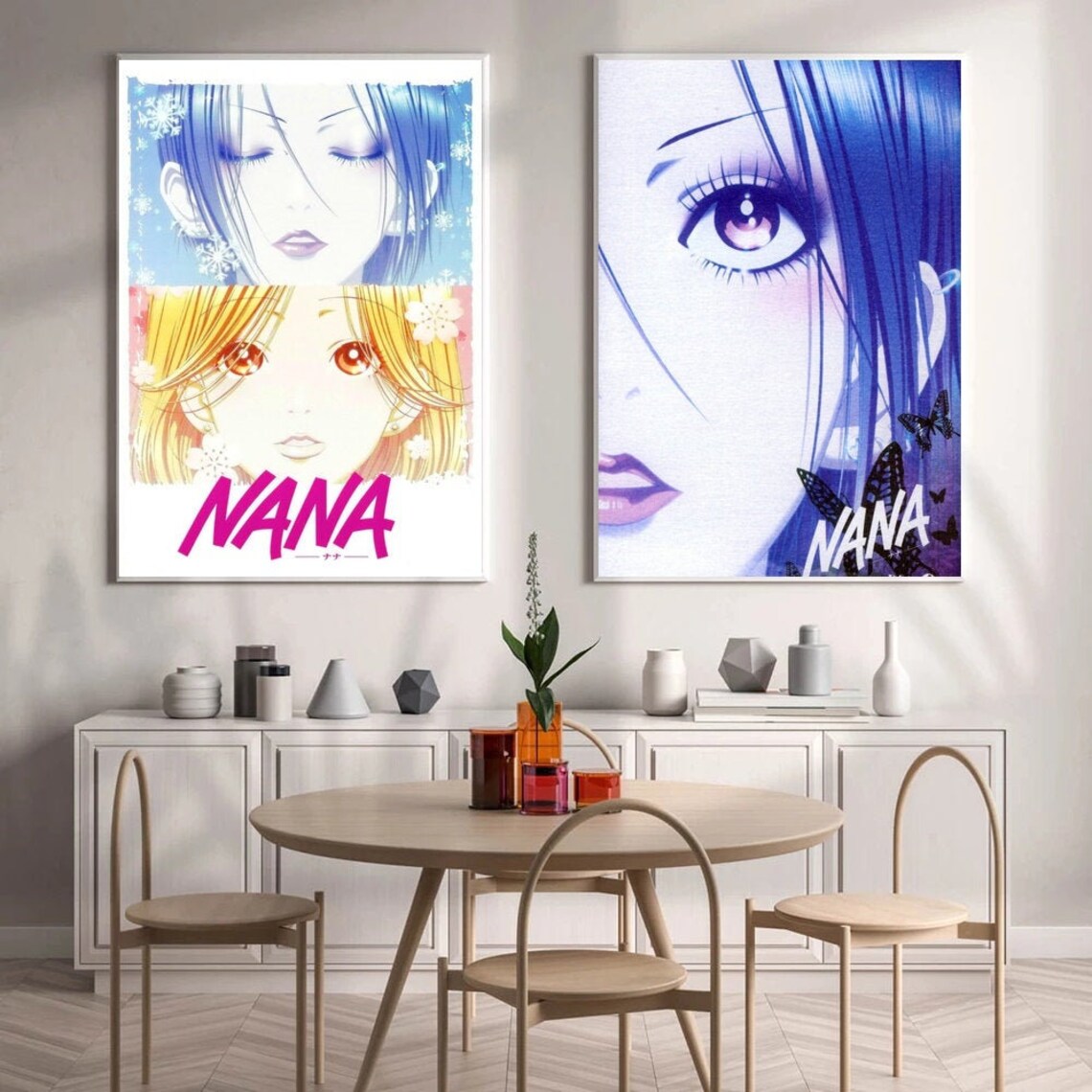 NANA Anime Movie Canvas Poster Living Room Home Decor | Etsy