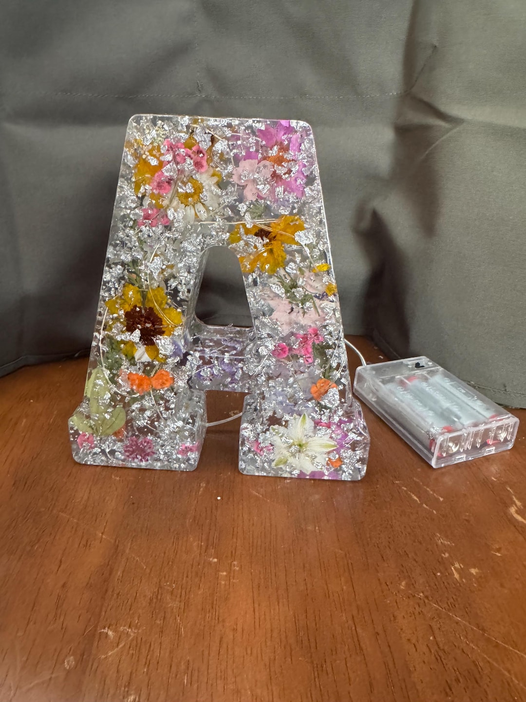 Epoxy 7 Inch Letter - Etsy