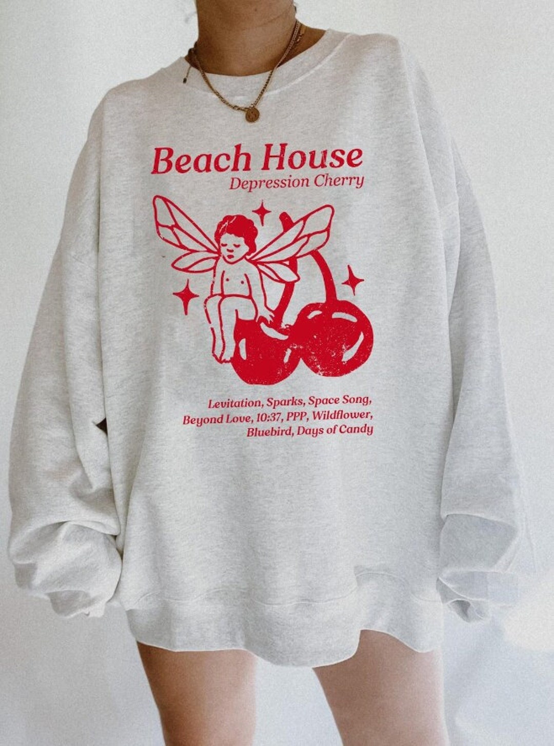 Beach House Depression Cherry Aesthetic Y2k Shirt Beach House - Etsy Canada