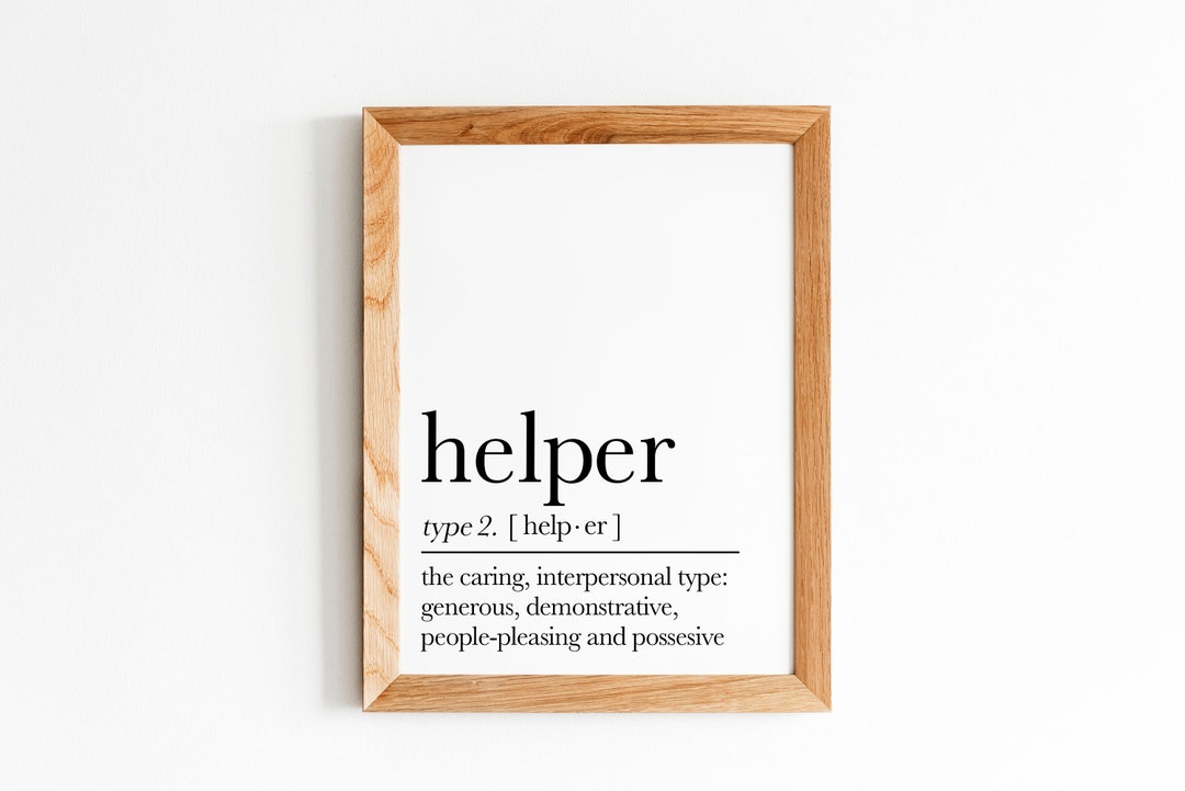 Enneagram Type 2 Definition PRINT | the Helper | DIGITAL DOWNLOAD - Etsy