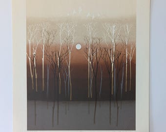 RARE SET 1980s Virgil Thrasher Serigraph Set (4 Pcs), Original