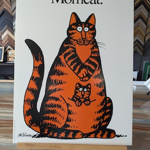 Kliban Cat Poster- 1977- Mom Cat