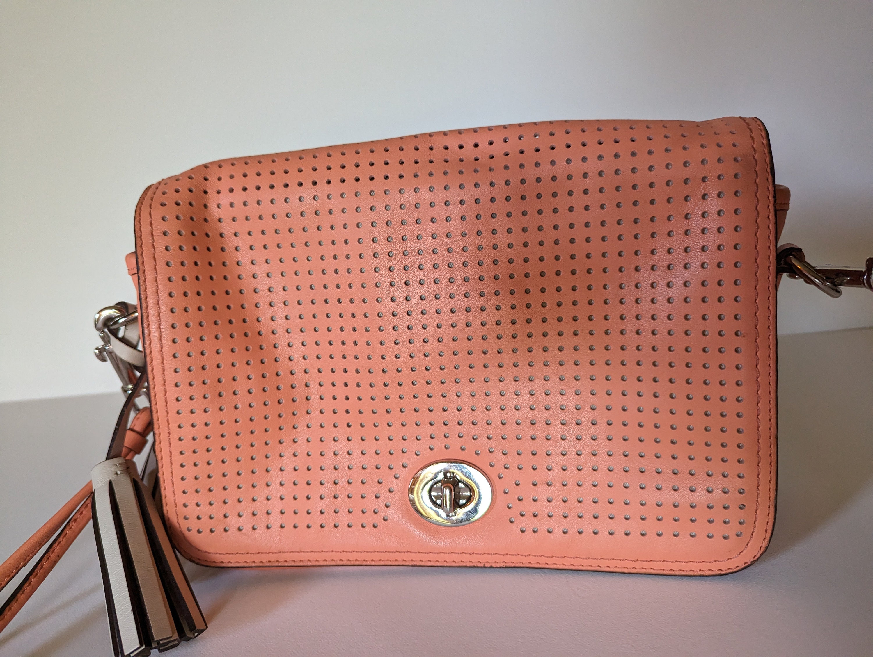 Coral coach bag new arrivals