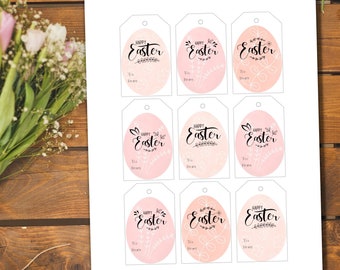 Easter Gift Tags Printable