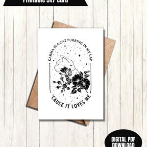 Sofortiger Download Karte, Karte zum Selbermachen, Last Minute Karten, druckbare Karte, digitaler Download, Geburtstagskarte, just for fun, Teenager Karte, TS Karte,