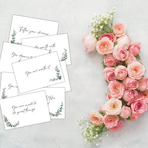 Citas inspiradoras positivas para imprimir y afirmaciones positivas