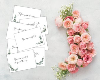 Printable positive inspirational quotes positive affirmations