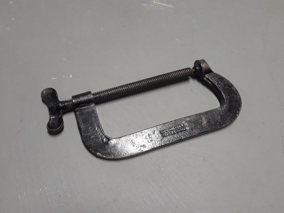 Vintage C clamp Forged Steel Hargrave cincinnati Tool Co. Etsy