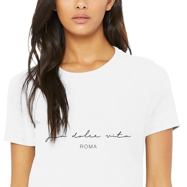 La dolce vita - Roma Collection - Women's Relaxed T-Shirt