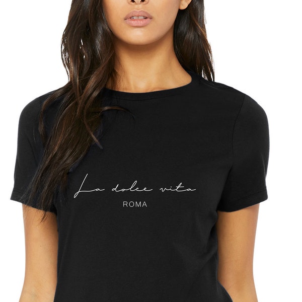 La dolce vita - Roma Collection - Women's Relaxed T-Shirt
