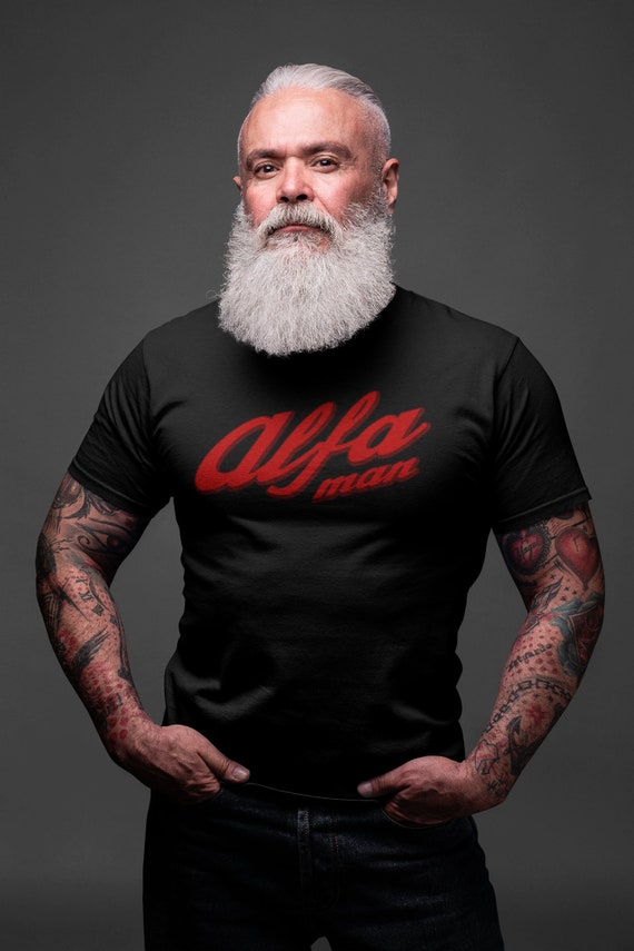 Alfa Man for Alfa Romeo Lovers Men Tshirt Etsy