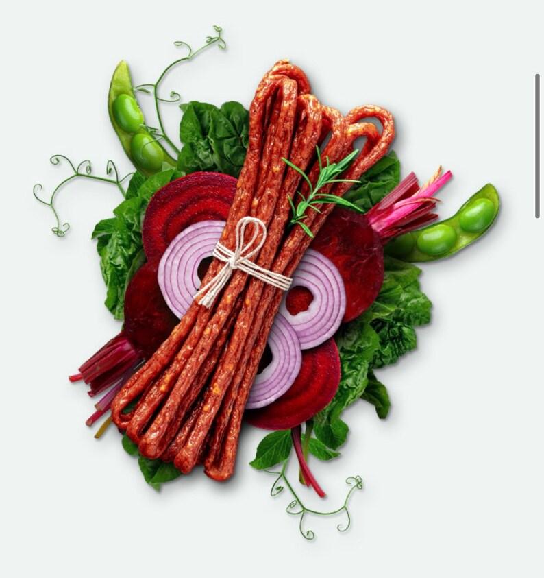 Vegan Sausages Tarczynski Kabanosy dry Polish Sausage GLUTEN Etsy