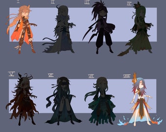 Character design - Adopt - digital download