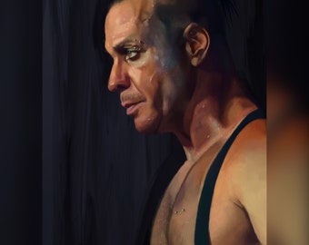 Till Lindemann Etsy