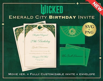 Wicked - Set de 3 pulseras Elphaba | Elbenwald