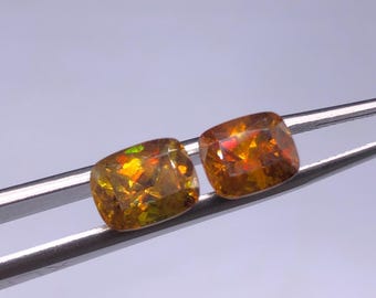 Natural Green-Yellow Sphene Gemstone Parcel | 5.50 ct Titanite Gems
