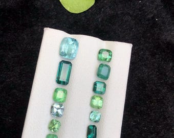 8.25ct natural mix colour tourmaline lot
