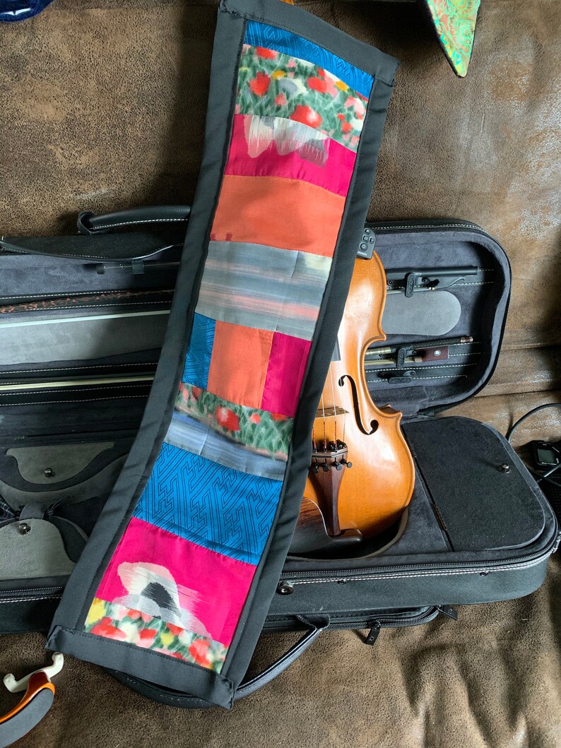 Violin Blanket Case Blanket Made From Antique Kimono Silks a Etsy