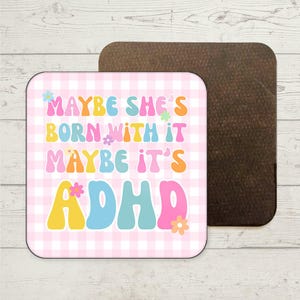 Funny Quote Coaster, Funny Gifts, Funny Office Coaster, Joke Present, Funny Coasters, Best Friend Gift, Colleague Gift, Co-worker Gift