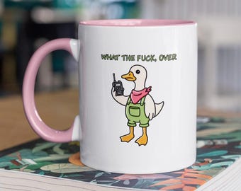 Funny Goose Mug, Funny Work Mug, Funny Office Mug, Silly Goose Gifts, Friendship Gift, Work Colleague Gift, Joke Present, Funny Secret Santa