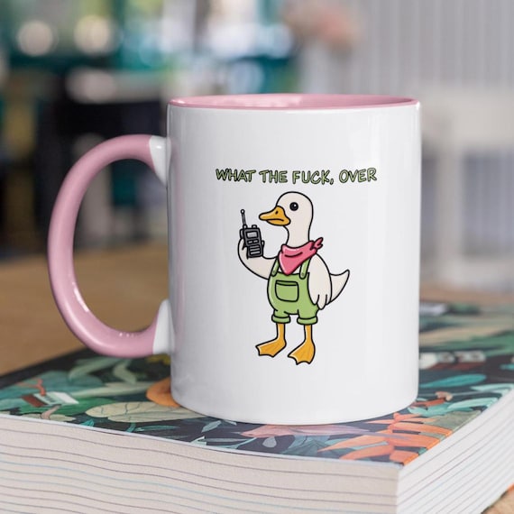 Funny Goose Mug, Funny Work Mug, Funny Office Mug, Silly Goose Gifts, Friendship Gift, Work Colleague Gift, Joke Present, Funny Secret Santa