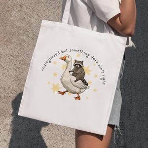 Niet-gediagnosticeerde meme-draagtas, grappige draagtas, grappige meme-cadeau, herbruikbare boodschappentas, vriendschapscadeau, grapcadeaus, autismecadeaus, grafische draagtas