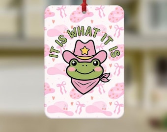 Funny Frog Car Air Freshener, Car Air Freshener, Cute Car Accessories, Funny Meme Gift, Funny Car Gift, Secret Santa, Novelty Joke Gift
