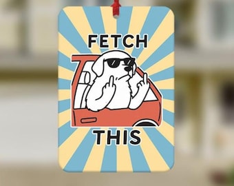 Funny Dog Car Air Freshener, Funny Car Air Freshener, Car Accessories, Funny meme gift, Funny Car Gifts, Friendship Gifts, Dog Lover Gift
