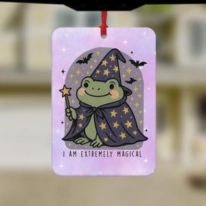 Lustiger Frosch-Auto-Lufterfrischer, lustiger Auto-Lufterfrischer, Autozubehör, lustiges meme Geschenk, lustiges Auto-Geschenke, Frosch-Liebhaber-Geschenke, Freundschaftsgeschenke