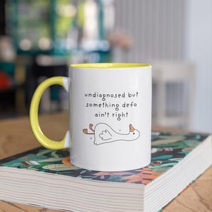 Funny Goose Mug, Funny Work Mug, Funny Office Mug, Silly Goose Gifts, Friendship Gift, Work Colleague Gift, Joke Present, Funny Secret Santa image 3