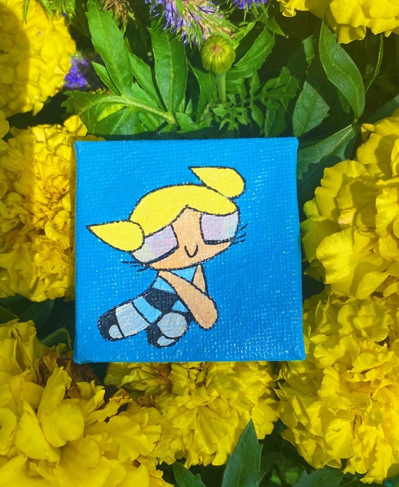 Bubbles From Powerpuff Girls Fan Art Etsy Bubbles From Powerpuff Girls Fan Art Etsy