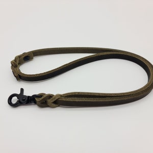 Lanyard pipe strap dog whistle strap leather greased leather