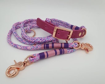 Dog Leash Dog Collar Paracord PPM Rope Tau Handmade