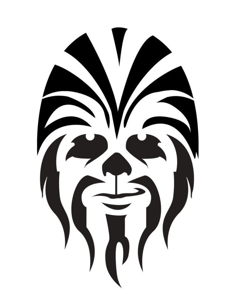 Chewbacca Vinyl Decal Car Window Star Wars Laptop Sticker Etsy